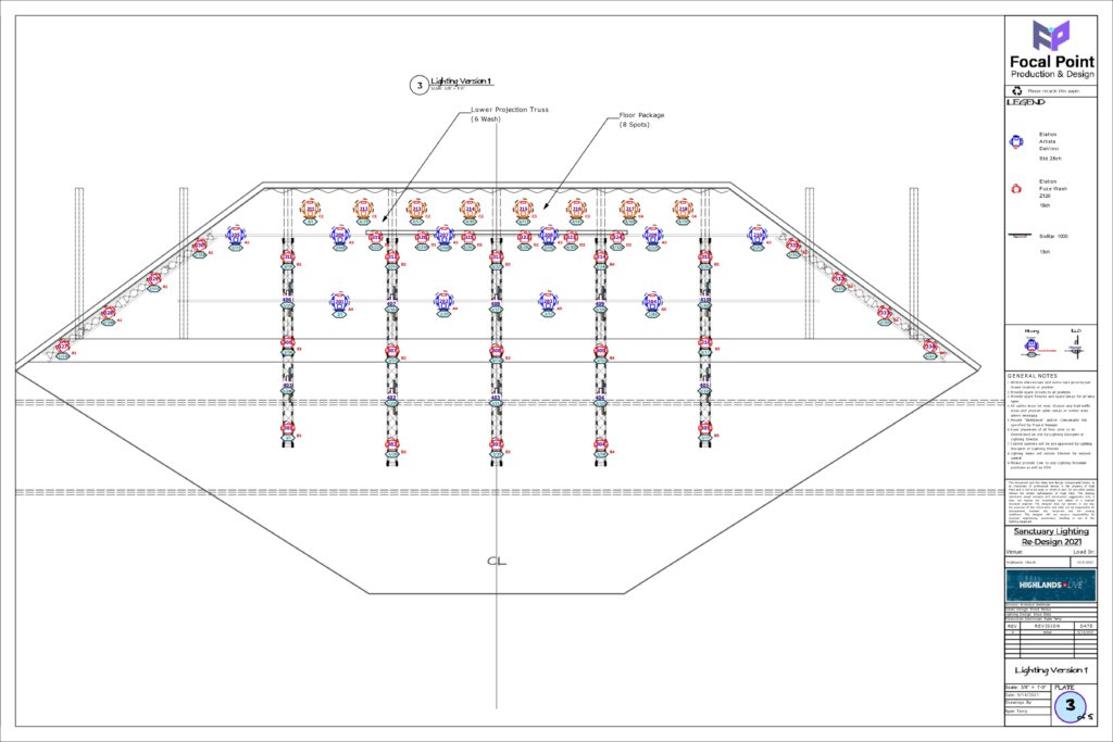 Moving Light Plot