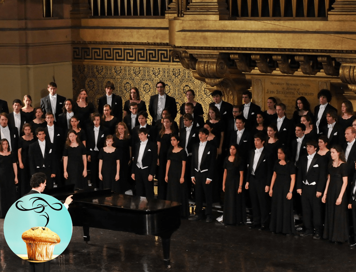 glee club with stamp